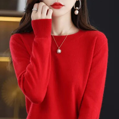 Knit Sweater for Women, 100% Merino Wool Sweater – image 20