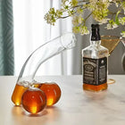 Wine Decanter, Novelty Whiskey Decanter Glass Carafe, Gag Gifts for Adults, White Elephant Gift for Bachelorette Party