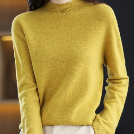 Womens Sweaters, Slim Fit Knit Sweater – image 76