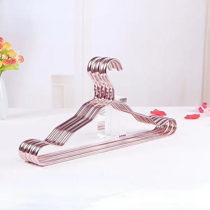 Clothes Hangers, Brass Coat Hangers, Premium Metal Garment Hangers for Closet and Wardrobe – image 5
