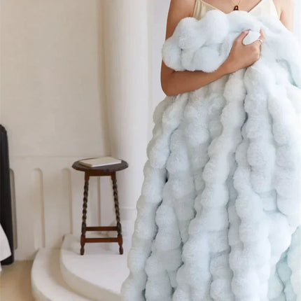 Throw Blanket for Couch, Luxury Blanket for Bed, Soft Warm Cozy Blanket, Winter Couch Throw for Living Room