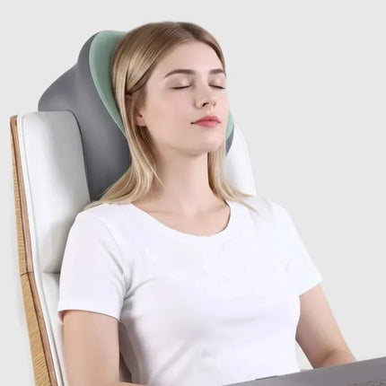 Travel Neck Pillow, Ergonomic Neck Support Pillow for Long Flights