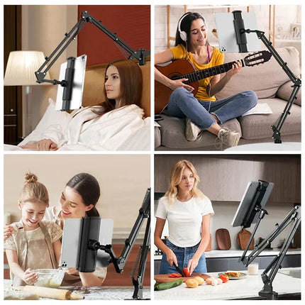 iPad Stand for Bed and Desk, 360 Rotating Tablet Holder for Bed – image 8