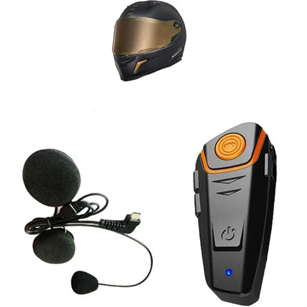 Bluetooth Motorcycle Intercom, Motorcycle Communication System with FM Radio – image 7