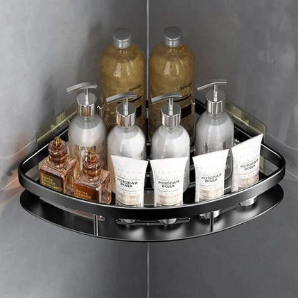 Corner Shelf for Bathroom, Adhesive Bathroom Shelf No Drill