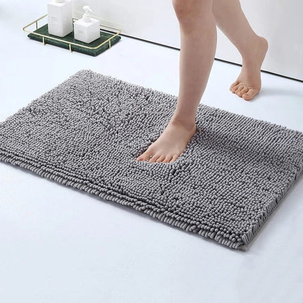 Non Slip Bath Mats for Bathroom, Thick Absorbent Bathroom Rugs, Soft Bathroom Mat for Shower and Tub