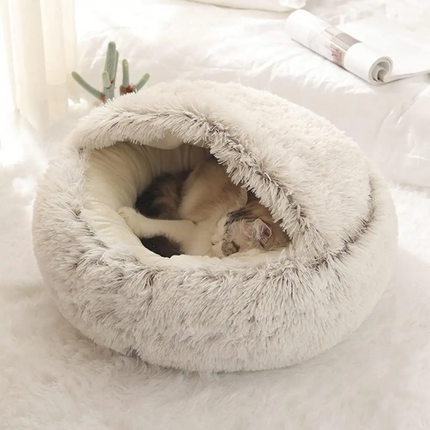 Calming Cave Dog Bed for Small Dogs – image 11