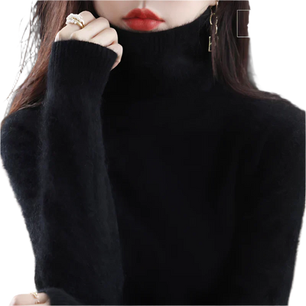 Cashmere Sweaters for Women, 100% Cashmere Turtleneck Sweater – image 26