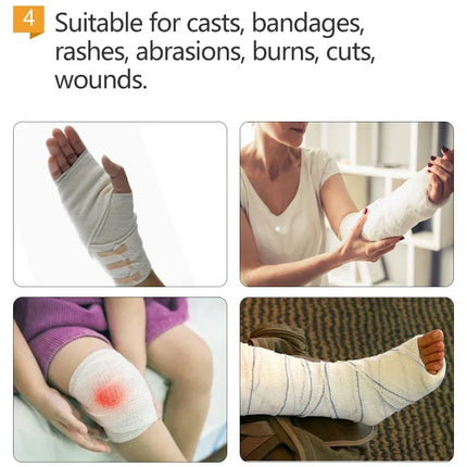 Waterproof Cast Cover for Leg, Cast Cover for Shower, Reusable Cast Protector for Adult Lower Leg Bandage and Wound – image 4
