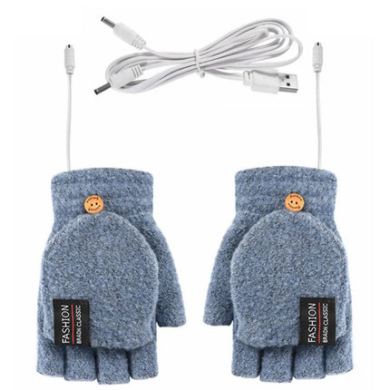 Heated Gloves for Men and Women, Knitted Winter Gloves – image 12