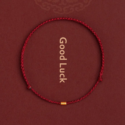 Kabbalah Red String Bracelets, Beaded Bracelet for Protection, Handmade Bracelet with Adjustable Thread