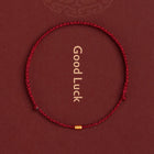 Kabbalah Red String Bracelets, Beaded Bracelet for Protection, Handmade Bracelet with Adjustable Thread