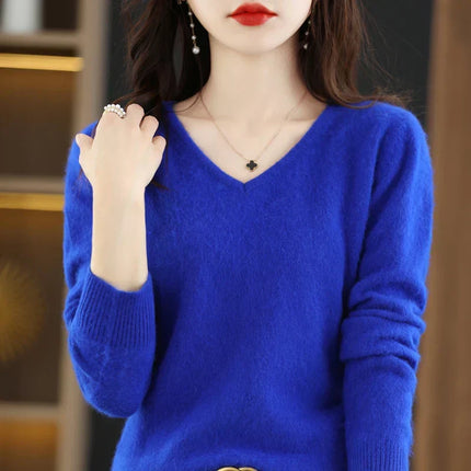 Cashmere Sweater for Women, Slim Fit Knit Sweater in 100% Cashmere – image 4
