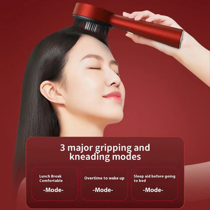 Scalp Massager for Hair Growth with Microcurrent & Red Light Therapy | Stimulate Follicles for Thicker, Healthier Hair 2