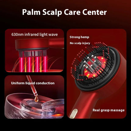 Scalp Massager for Hair Growth with Microcurrent & Red Light Therapy | Stimulate Follicles for Thicker, Healthier Hair 8