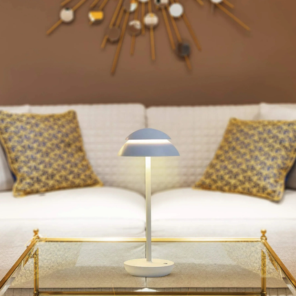 Scandinavian Minimalist | Cordless LED Table Lamp with Touch Dimming | Versatile Rechargeable Light for Cozy Spaces 4