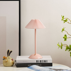 Pink Lamp Shade + Pink Base