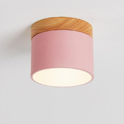 Scandinavian | Flush Mount Ceiling Light with 3-Color Switchable Feature | Compact Design for Ambient Illumination 11