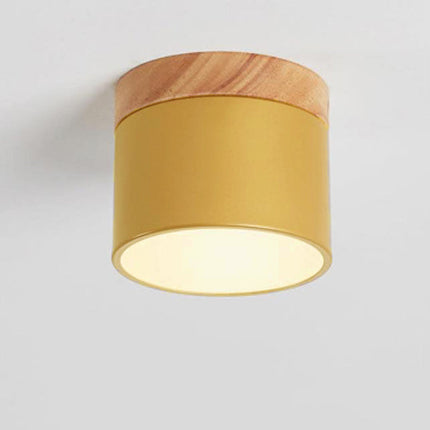Scandinavian | Flush Mount Ceiling Light with 3-Color Switchable Feature | Compact Design for Ambient Illumination 14