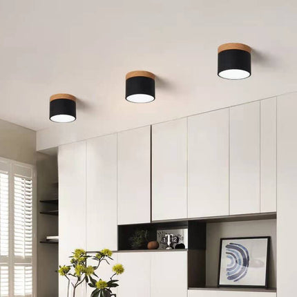 Scandinavian | Flush Mount Ceiling Light with 3-Color Switchable Feature | Compact Design for Ambient Illumination 8