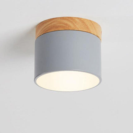Scandinavian | Flush Mount Ceiling Light with 3-Color Switchable Feature | Compact Design for Ambient Illumination 9
