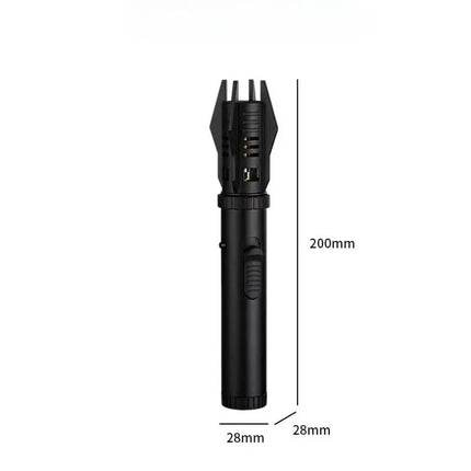 Torch Lighter with Jet Flame, Windproof Camping Lighter in Metal