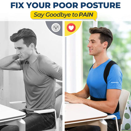 Posture Corrector for Men and Women, Back Brace for Posture with Lumbar Support – image 10