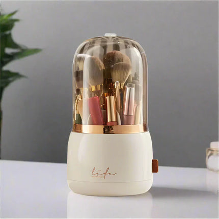 Cosmetic Organizer for Bedroom Vanity and Dorm with Two Layer Storage – image 6