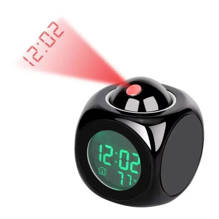 Projection Alarm Clock for Ceiling and Wall, Digital Alarm Clock with Temperature Display – image 4