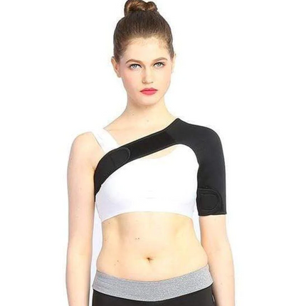Shoulder Brace for Women, Shoulder Compression Sleeve with Straps