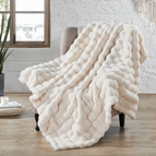 Ivory / Throw 100x160cm (39x63in)