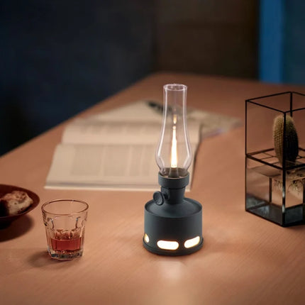Battery Operated Lantern, Rechargeable Vintage Lamp – image 27
