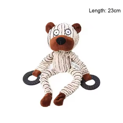 Durable Dog Toys for Strong Chewers, Plush Dog Toy with Squeaker and Velvet Shell – image 6