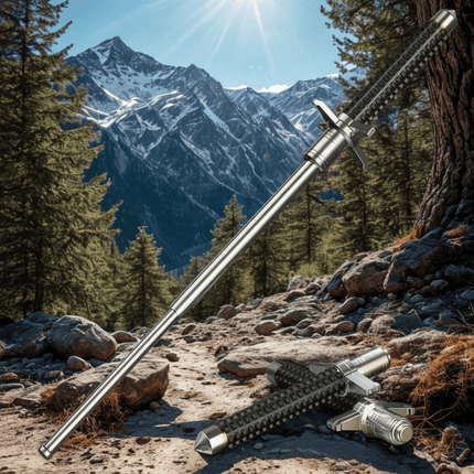 Walking Cane, Hiking Stick for Trails – image 10
