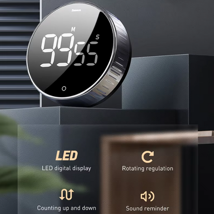 Countdown Timer, Magnetic Kitchen Timer – image 8