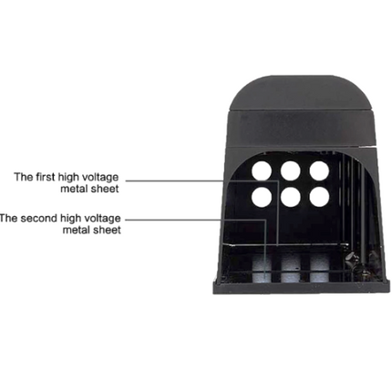 Electric Mouse Trap Battery Powered, Chipmunk and Squirrel Trap for Indoor Use