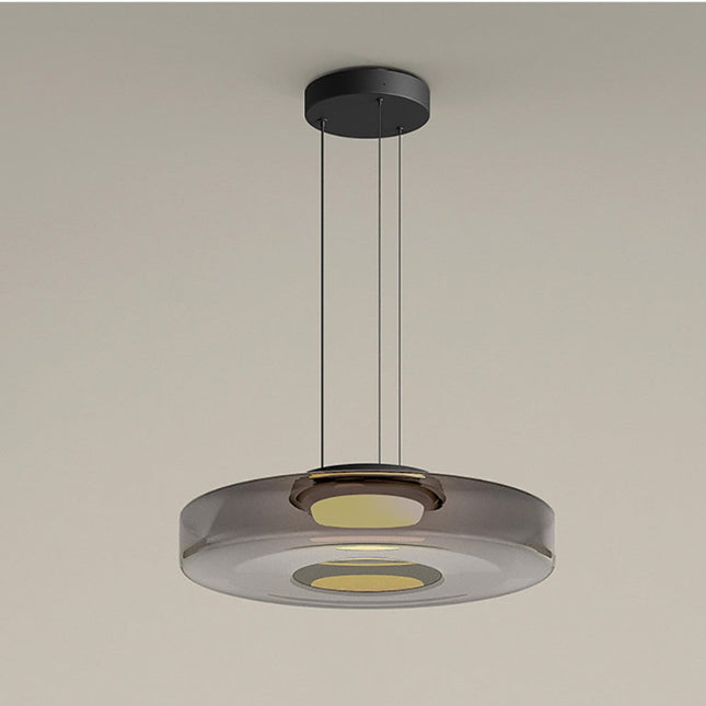 Sculptural Pendant Light | Dynamic Glass Design with Parallax Effect | Versatile Pendant Lighting for Stunning Modern Spaces 0