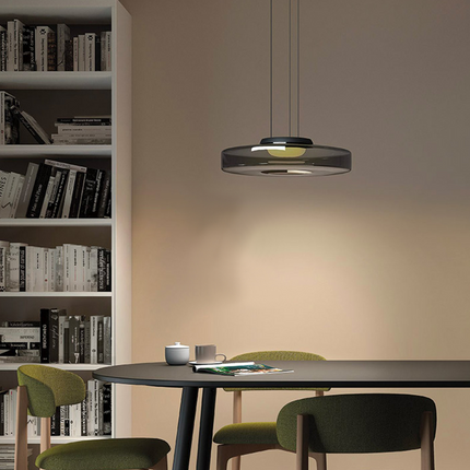 Sculptural Pendant Light | Dynamic Glass Design with Parallax Effect | Versatile Pendant Lighting for Stunning Modern Spaces 3