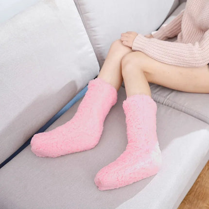 Grip Socks for Women, Warm Cashmere Socks Thick and Plush – image 6