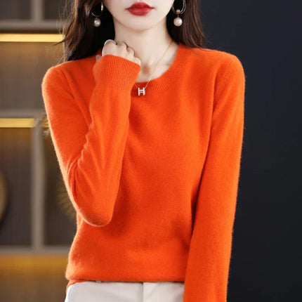 Cashmere Sweater for Women, Knit Sweater Pullover for Fall – image 10