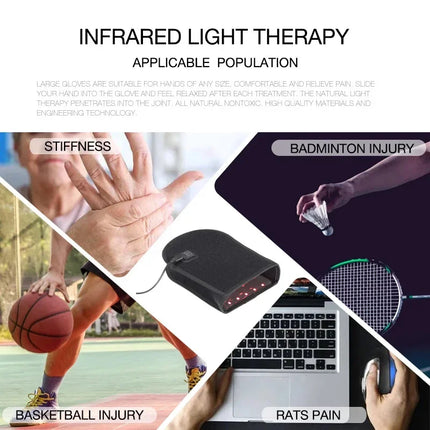 Red Light Therapy Gloves for Hands, Near Infrared Light Therapy for Arthritis and Carpal Tunnel Relief – image 4
