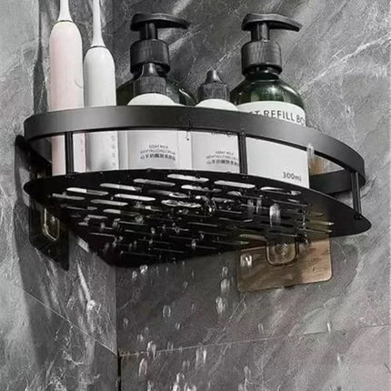 Corner Shelf for Bathroom, Adhesive Bathroom Shelf No Drill – image 4