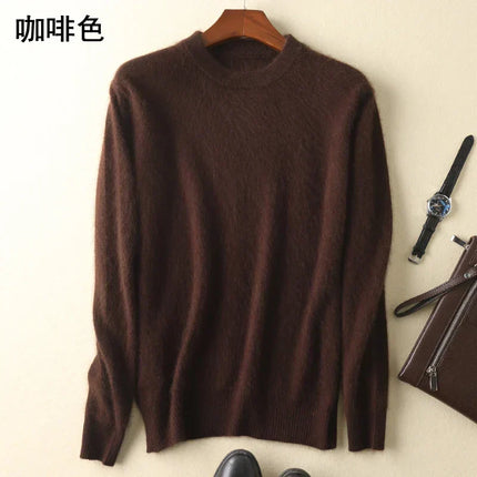 Mens Cashmere Sweater, Mens Cashmere Jumper – image 21