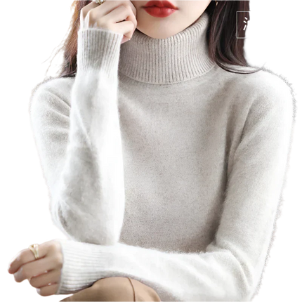 Cashmere Sweaters for Women, 100% Cashmere Turtleneck Sweater – image 10