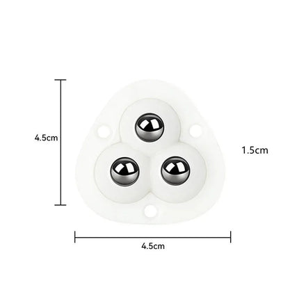 Caster Wheels Set of 4, Self Adhesive Furniture Moving Wheels – image 4