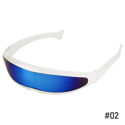 Futuristic Sunglasses, Goggle Sunglasses for Cyborg Cosplay – image 8