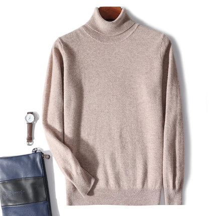 Mens Turtleneck Sweater – image 6