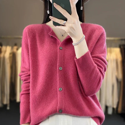 Merino Wool Sweater for Women, Womens Wool Sweater for Fall and Winter – image 7