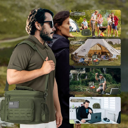 Insulated Lunch Bag Leakproof, Heavy Duty Cooler Bag for Work and Camping – image 6