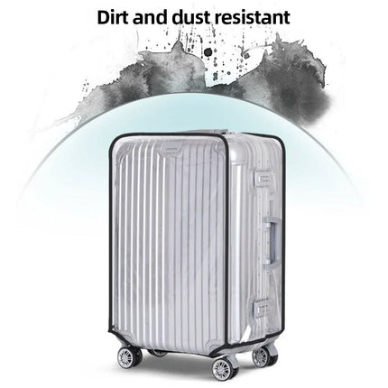 Clear Waterproof Suitcase Cover Protector 18 to 30 Inch, Travel Accessories – image 6